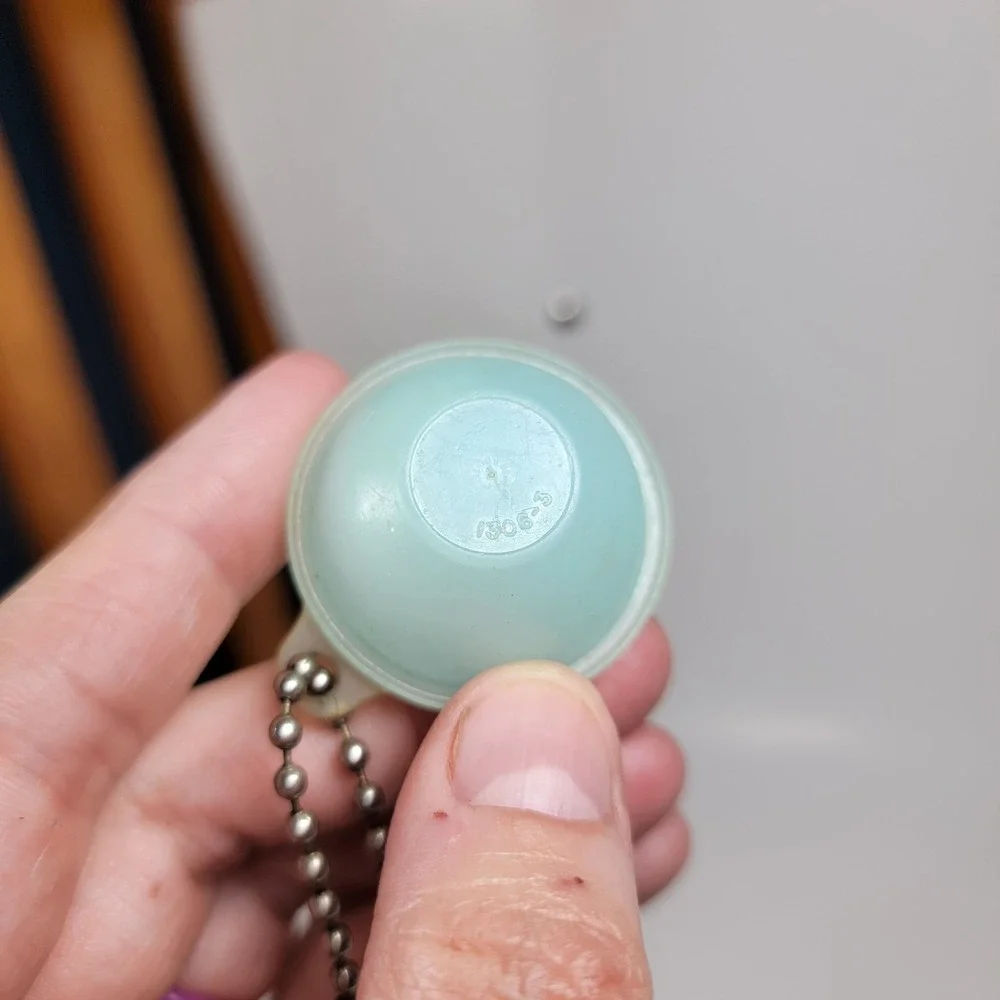 Tupperware Keychain Mini Wonderlier Bowl Sheer Pastel Blue Miniature Vintage 70s